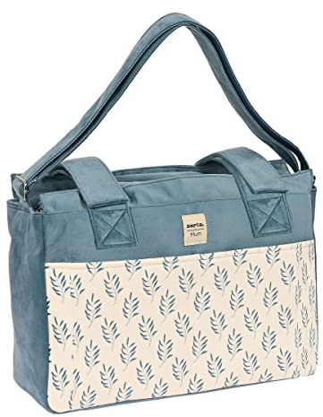 Safta Articulo, Bolso Adaptable A Carrito Accesorios Bebe Leaves Unisex niños, Multicolor, M