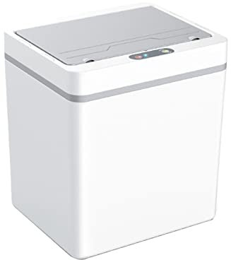 Papperskorgen Automatisk Sensor For Sensor Av Sensor I Sensor Kan Smart Elektriskt Avfallsfack Hem Skräp Kan For Kök Badrums Skräp Kan, 13l Sopbehållare för badrum, kök, hem