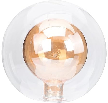 DOITOOL Schirm Lampenschirm Aus Glas Für Pendelleuchten Kleiner Kronleuchterschirme Lampenschirm Leuchtenabdeckung Für Leuchte Einfache Installation