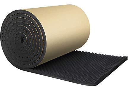 Isolant D'Automobile 1 rouleau 100*50*2cm voiture insonorisation insonorisation voiture camion Anti-bruit isolation phonique coton chaleur cellules fermées mousse d'insonorisation Isolant Thermique Vo