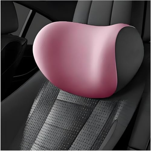 Generisch Auto Nackenkissen Kopfstütze, Ergonomische, Memory Foam Kopfstütze Auto, Komfortabel und Atmungsaktiv Auto Kissen, für Bürostühle Autositze，Abnehmbarer Abdeckung