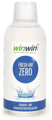 winwinCLEAN® 'ZERO' I Luftreinigungs-Konzentrat I Für Luftreiniger, AIR Purifier & Raumluftreiniger mit Wasserfilter I Entfernt Pollen, Staub, Tierhaare, Schimmel, I Kein Raumluftdeo I 0,5L