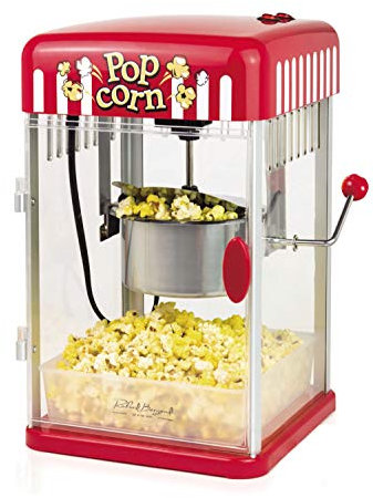 Richard Bergendi Máquina de Palomitas Retro clásica