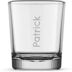 your surprise Personalisiertes Schnapsglas - Schnapsglas mit Namen oder Text (5CL) (6 Gläser)