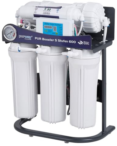 PUR Booster 5 livelli 600 GPD Direct flow impianto ad osmosi inversa senza serbatoio