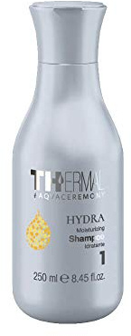 EMSIBETH THERMAL HYDRA Shampoo Idratante 250 ml – Shampoo Superidratante con Acqua Termale e Fattore NMF per Capelli Secchi, Opachi e Disidratati – Senza SLES, Detersione Delicata