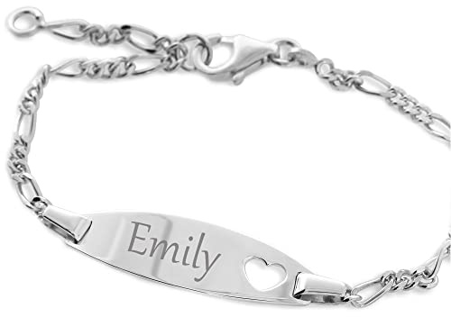 Kinderarmband ID Babyarmband mit Namen personalisiertes Armband Kinder