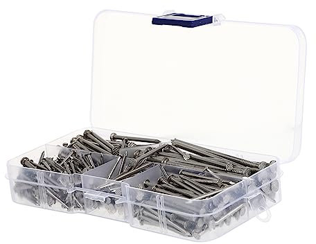 jojofuny Rundkopfnägel 460 Stück Fremde Nägel Holznägel Bausätze Nagel Nägel Aus Edelstahl Holzbearbeitungsnägel Verschiedene Nägel Wandnägel Flipchart Verzinkt Rostfreier Stahl Metallnagel