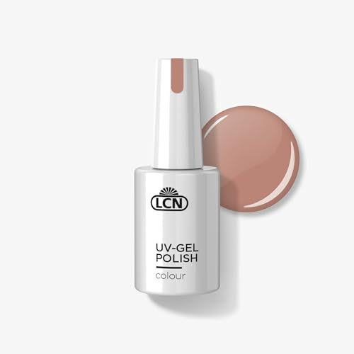 LCN UV-Nagellack Glimmer Rose– Deckender und langanhaltender Shellac – Schonende Soak-off Ablösung – Vegan, tierversuchsfrei und HEMA-frei – 10 ml