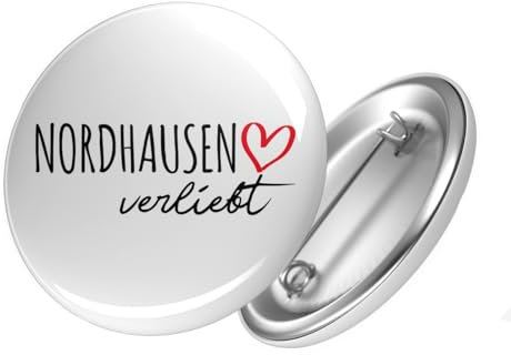Huuraa Button Nordhausen verliebt Geschenk