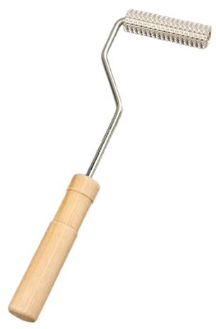 Gralara Rodillo para laminar de fibra de vidrio,Rodillo de burbujas para laminación de resina,Resistente,Accesorios,Herramienta de paleta de burbujas para, rodillo 20x50mm