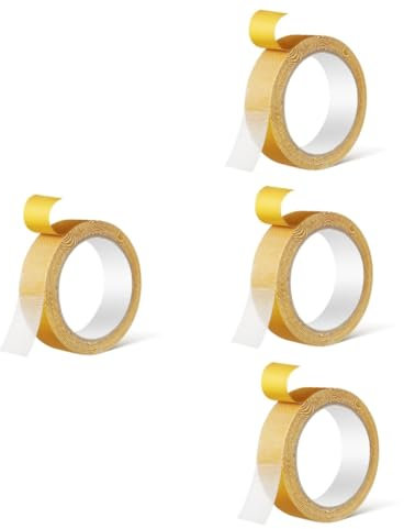 DIYEAH 4 1 forte nastro biadesivo per impieghi gravosi nastro biadesivo per vestiti Adesivo per nastro in tessuto chiaro nastro per tappeti nastro per moquette biadesivo stoffa