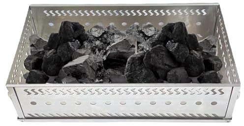 Heated Stone Basket for Outdoor Use - Large Sauna Stone Holder Made of Stainless Steel | Wood-fired Fire Basket, Foldable Charcoal Stone Holder, Outdoor Fire Basket for Sauna, Camping, Garden