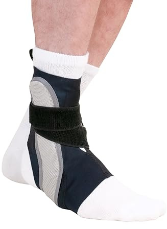 Express Orthopaedic -Medically Approved-Ankle Stabilising Brace-Post Op,Trauma,Ankle Sprains & Strains,Inversion/Eversion Instability,Tendonitis And Rehabilitation (UK Shoe Size 8-12 Left)
