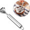 Alipis 2piezas Removedor De Escamas De Pescado De Acero Inoxidable Raspador De Escamas Y Pelador De Herramienta De Limpieza De Pescado Gadget De Cocina Multiusos