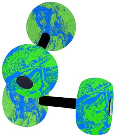 per Acquagym - Coppia Di Manubri Da Piscina | Attrezzo Acquatico per Recupero Anziani Donne Uomini Bambini Nuoto Allenamento Muscoli Fitness