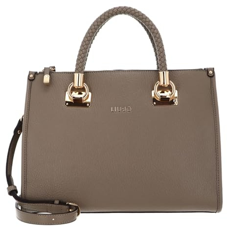 Liu Jo borsetta borsa a tracolla Adonide Satchel Bag Desert Taupe grigio talpa