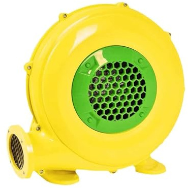 JOUFNING Souffleur Électrique pour Forge, Ventilateur À Pompe Et Souffleur Commercial Économe en Énergie, pour Trampoline D'extérieur, Château Gonflable, Toboggan, Facile À Transporter