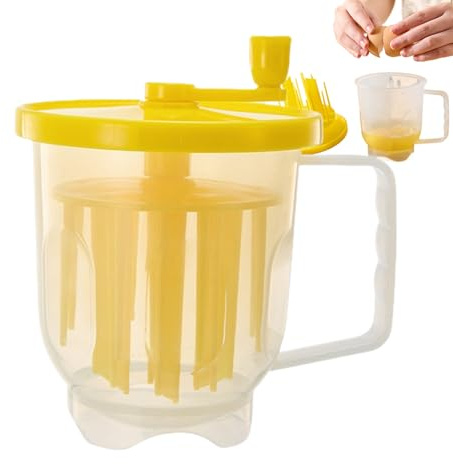 Cuocitore Per Uova Adatto Al Microonde,Utensili da Cucina a Manovella - Cuociuova Per Friggere Adatto Al Microonde,Per Colazione Pranzo Preparazione Pasti Cucina Ufficio Picnic Campeggio Viaggio