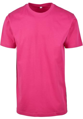 Build Your Brand Men T-Shirt Round Neck 1/3/5 Pack