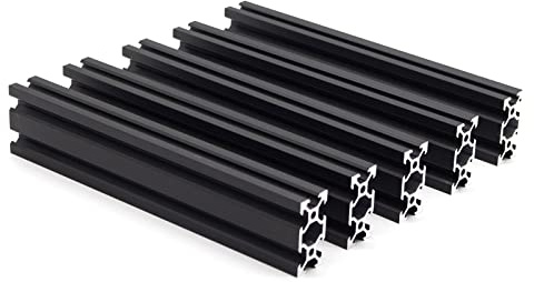 Aluprofil 20x40 1000mm (5 Stück/Packung) V-Slot Alu Profil für 3D Drucker, CNC und Lasergravurmaschine für CNC-Maschinen DIY Frame