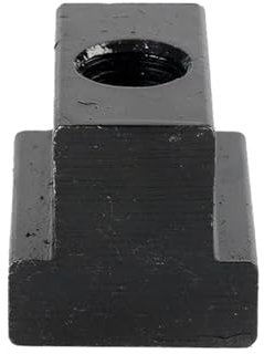 T-Nut-Mutter M6 M8 M10 M12 M16 M18 M20 DIN508 T-Nut-Mutter aus Kohlenstoffstahl der Güteklasse 10,9 mit schwarzem Finish, Gewinde durch T-Nut-Möbel(Color:1Pcs,Size:M8)