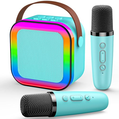 Dislocati Karaoke Enfant, Jouet Garcon 4-12 Ans Micro Karaoke Cadeau Garcon 3-12 Ans Cadeaux Noel Jouet Enfant 3-12 Ans Microphone Karaoke Cadeau Fille 4-12 Ans Karaoke Adulte
