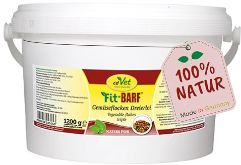 cdVet Fit-Barf - Tríptico para Copos de Verduras, 1,2 kg