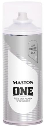 MASTON One Spuitlak Blank Lak Zijdeglans 400 ml