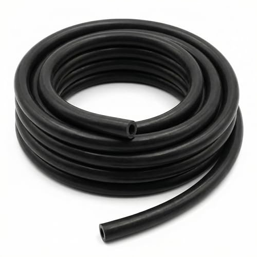 QWORK® 3m silikonschlauch für Auto, hitzebeständiger schlauch, 6mm*12mm, Vakuumschlauch