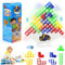 Tetris Spiel Tetra Tower Game Kinder Spiel Balancespiel für Kinder Erwachsene Turmspiel Stapelspiel 40 Blöcke Balance Team Turm Spiele Terrasse Tower Spiel für Jungen Mädchen ab Jahre 3+