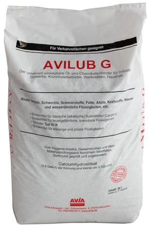 Detec Ölbinder Avilub G Sack 13 kg Chemikalienbinder Ölbindemittel Granulat