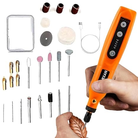Utensile rotante per incisione elettrica, strumento di incisione portatile | Strumento di incisione portatile professionale,Penna registratrice rotativa, design amichevole per principianti, pa