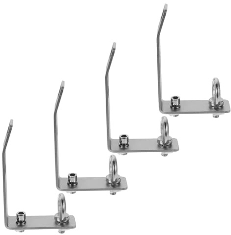 GLEAVI 4sets Adjustable Load Stops for t Slot Roof Racks Stainless Steel Accessories for Securing Ladders Kayaks and Snowboards Durable and Versatile Cargo Management