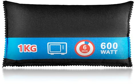 MOSRACY Deshumidificador de coche 1 kg, bolsa reutilizable para deshumidificador, contra la condensación y la humedad para parabrisas limpios, cojín de secado de coche para ventanas de coche empañadas