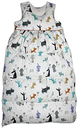 Tavolinchen Babyschlafsack Daunenschlafsack Hund Kinderschlafsack Ganzjahresschlafsack Winterschlafsack - 130cm