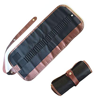 DIY Clay Canvas Chisel Roll - 36 Slots Heavy Duty Pottery Tool Storage Bag for Pumpkin Carving & Sculpting