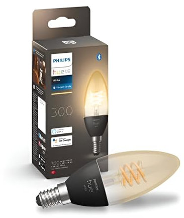 Philips Hue LED Lampe, Weiß, 1 Stück (1er Pack)