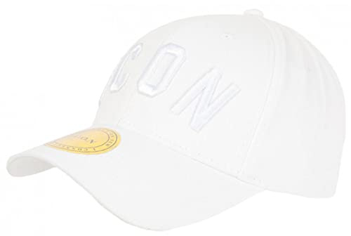 Casquette Icon Blanche Design Streetwear Fashion Baseball Fyck - Taille Unique - Blanc