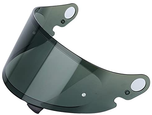 DXDRT Motorrad Helm Visier für GLAMSTER CPB-1V, Ersatz Face Shield Visor Street Motorrad Helm Zubehör Uv Schutz Full Face Motorrad Windschutz Helm Objektiv,Smoke