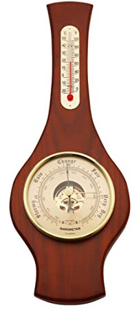 Youshiko Traditional 2 in 1 Weather Station Combined Barometer Temperature and Forecaster Dial