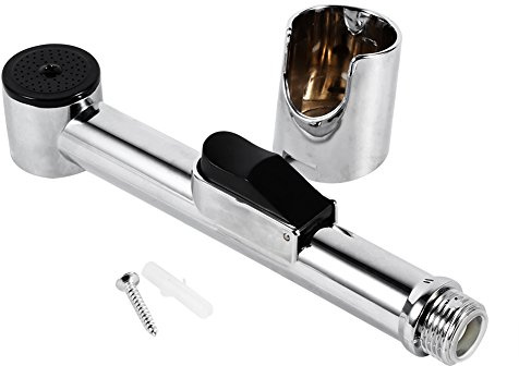 Bidet-Duschspray, Bidet-Spray Hand-Bidet-Duschspray überzogener ABS-Badezimmer-Duschkopf Bidet-Teile, Duschkopffilter