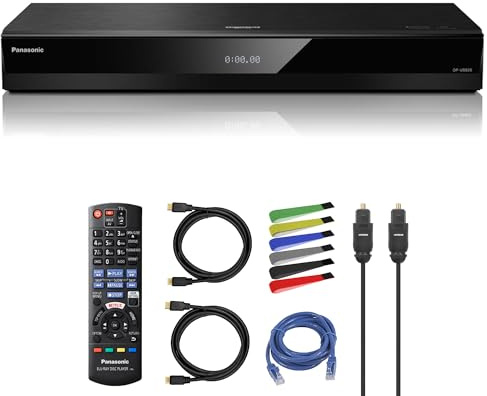 Panasonic DP-UB820-K HDR10+, 4K UHD, Dolby Vision, Network Bundle