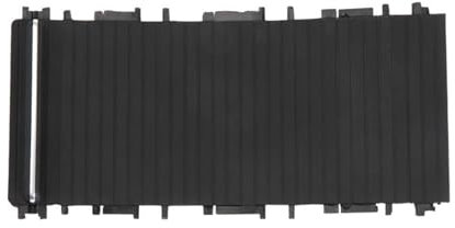 Jausflora Xuanqingyi Store Kompatibel mit BMW E46 3er 98–05 Mittelkonsolen-Abdeckung, Getränkehalter, verschiebbarer Rollo-Vorhang, Ablagefach-Abdeckung for die hintere Konsole