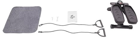 Portable Übung Stepper Mini Übung Stepper für Home Office Gym Übung Stepper Schwarz