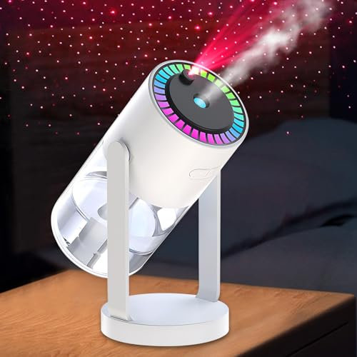 Bindokun Essential Oil Diffuser with Star Light - 280ML Air Humidifier for Home, Cool Mist Aromatherapy Air Freshener for Bedroom, 360° Rotation, Timer, Auto-Off, Night Light(Not Battery-operated)