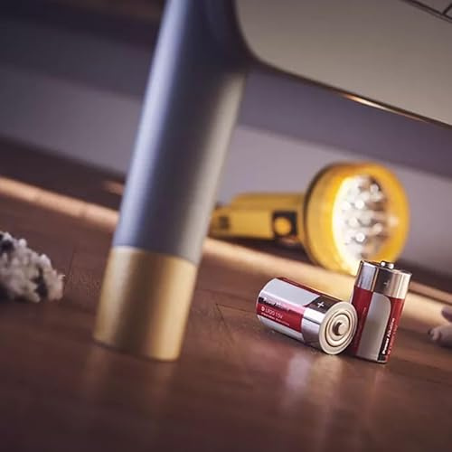 Confezione da 2 batterie D alcaline Philips LR20P2B/10, 1,5 V. Progettati per dispositivi ad alte prestazioni, offrono una durata prolungata e affidabile. Perfetto per ogni situazione.