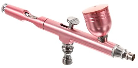 Angoily Airbrush Satz für Torten mit Aluminium und Kupfer Multifunktional zum Kuchenfarben Tube Auftragen und Backspray für Torten Backen Zubehör und Wandmalerei