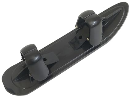 Skis pour poussette – Conversion 2 en 1 pour poussette, ski et scooter | Qualité durable, fixation de ski pour vélos, sports de plein air, sentiers, stations balnéaires, parcs, 46 x 11 cm