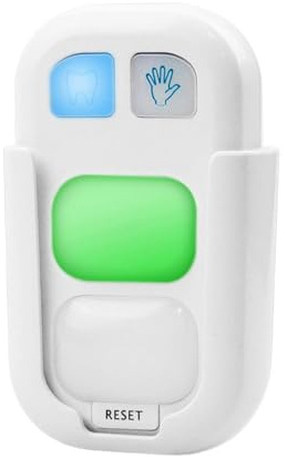 Minuteur De Brossage De Dents - Appareils À Piles avec Lumières LED | Minuteur pour Lavage des Mains Et Brossage des Dents 2 Minutes | pour Formation Hygiène Adultes Adolescents Maison École